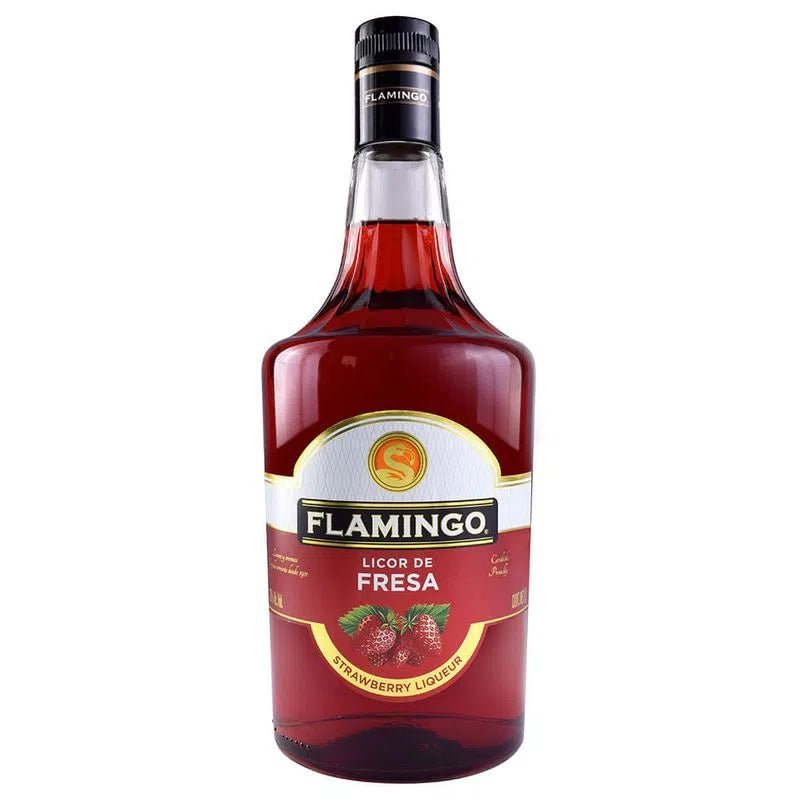 Licor Flamingo Fresa 1L