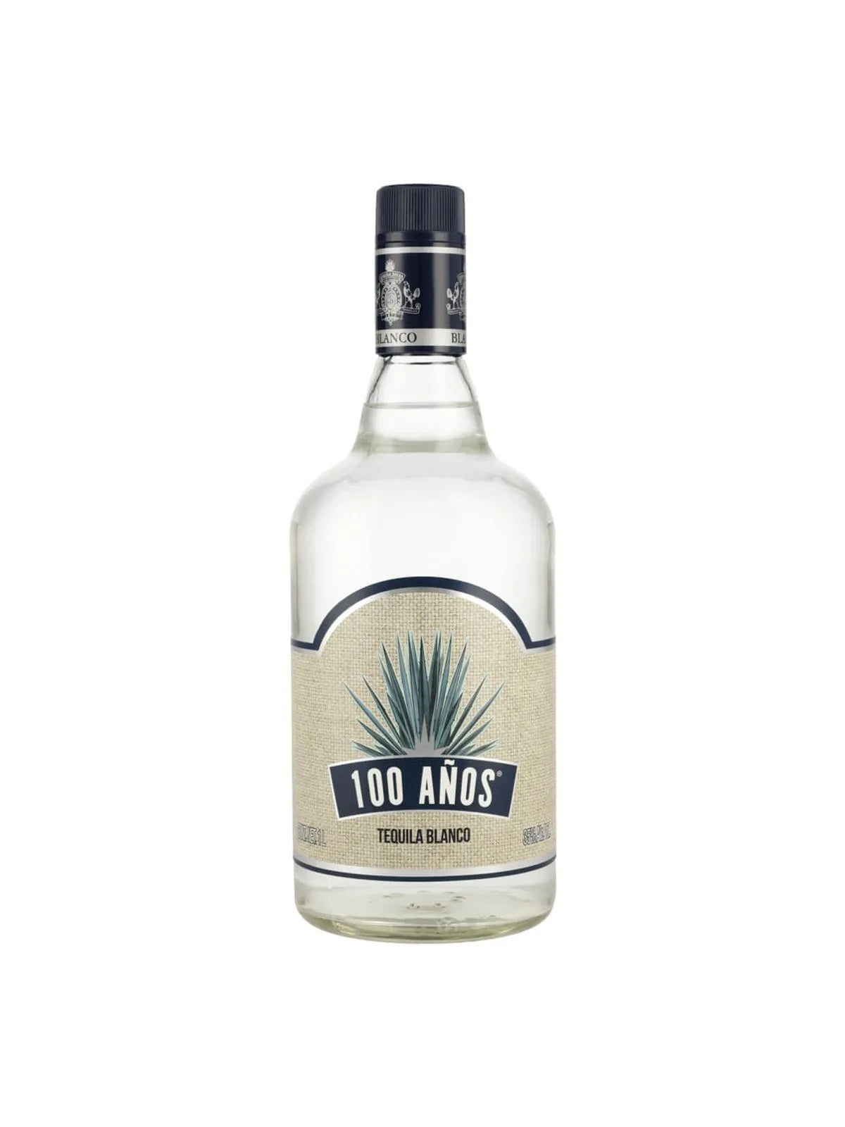 Tequila 100 Años Blanco Agave Azul 1 L