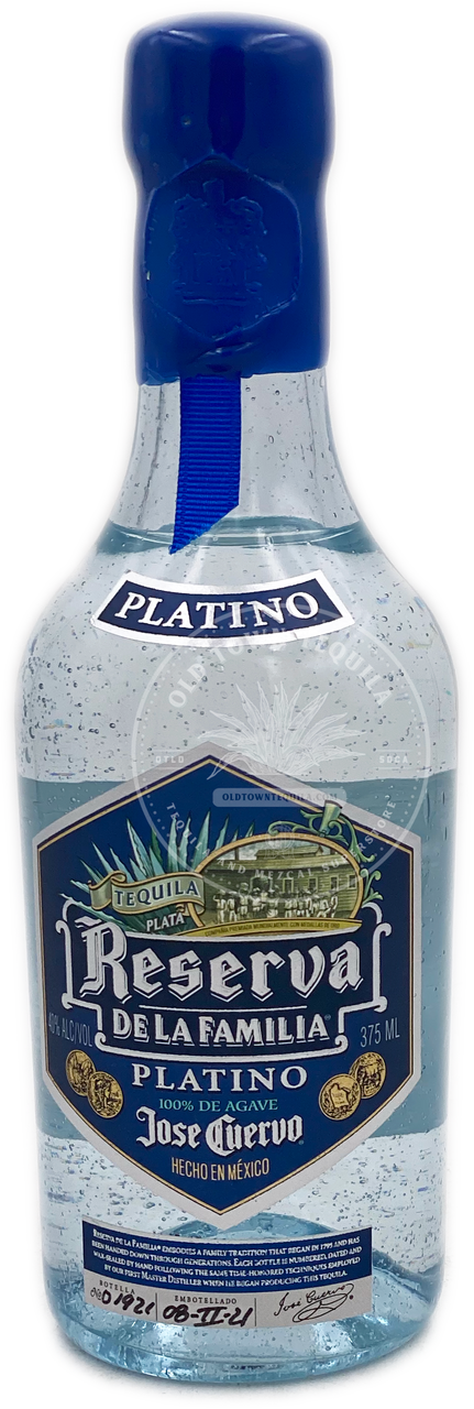 Tequila Jose Cuervo Reserva de la Familia Tequila Platino 375ml