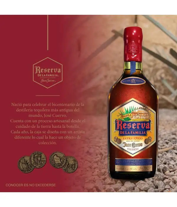 Tequila Jose Cuervo Reserva de la Familia Extra Añejo 750 ml