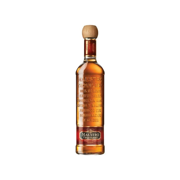 Tequila Maestro Tequilero añejo clásico 750 ml