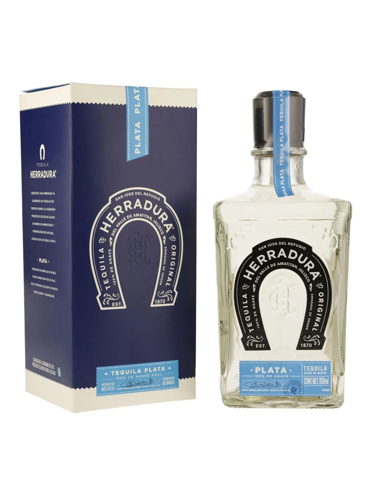 Tequila Herradura Plata 950 ml