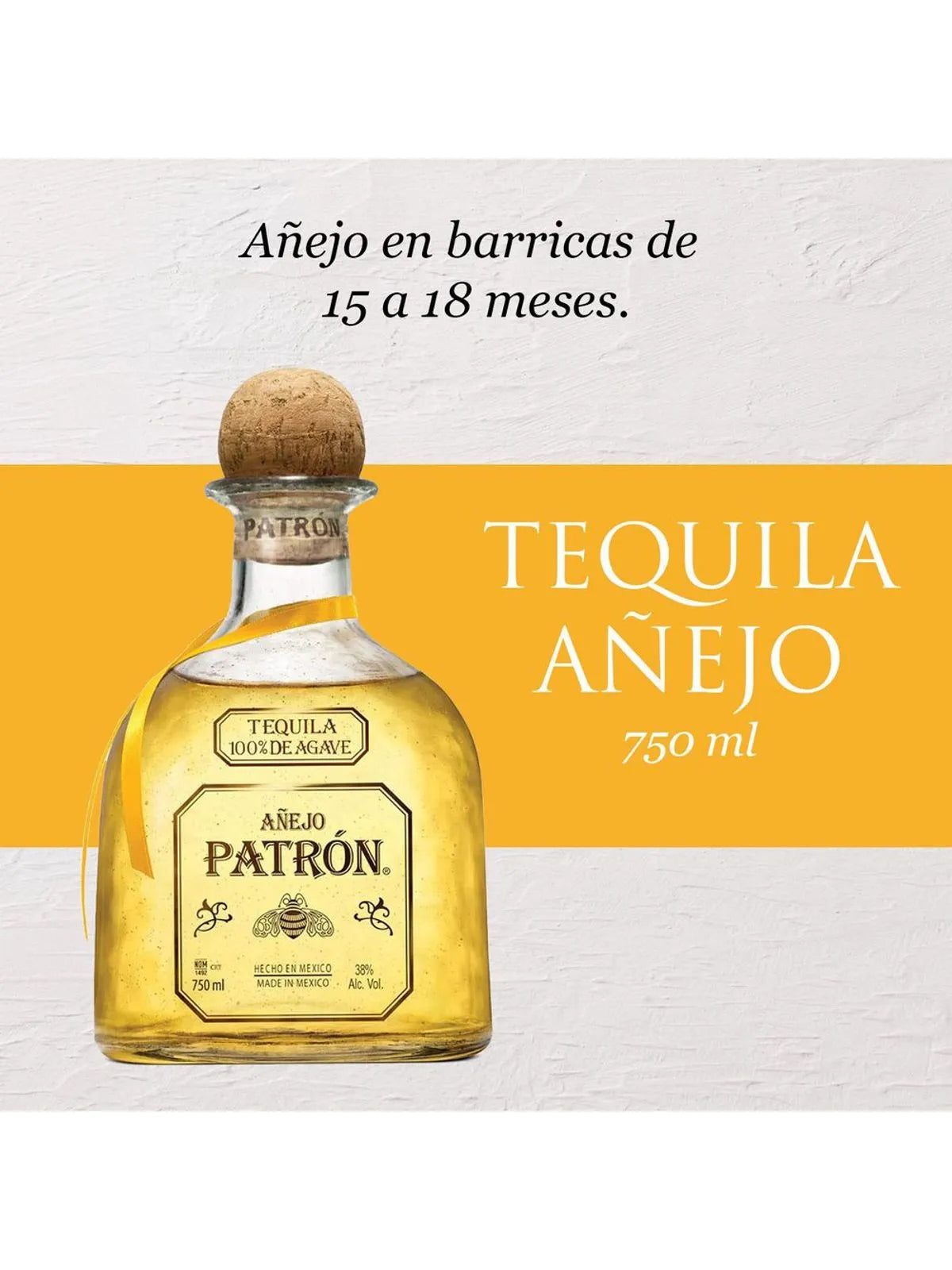 Tequila Patron Añejo 750ml
