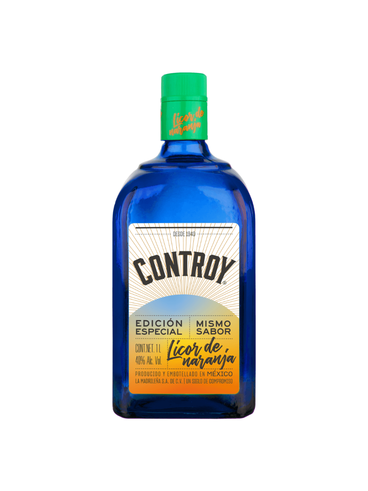 Licor De Naranja Controy 1 L