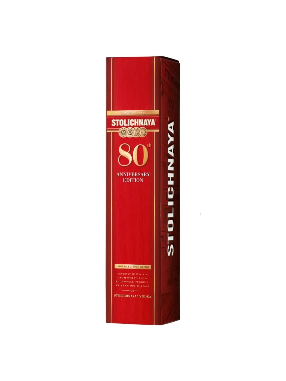 Vodka Stolichnaya 80 Anniversary 750 ml