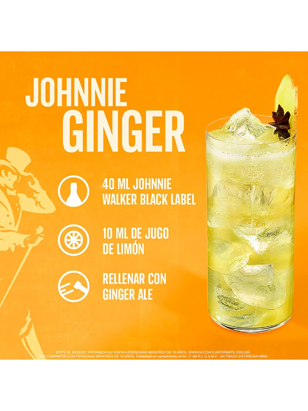 Whisky Johnnie Walker Black Label 12 Años 750 ml