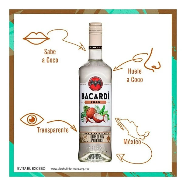 Ron Bacardi Coco 750ml