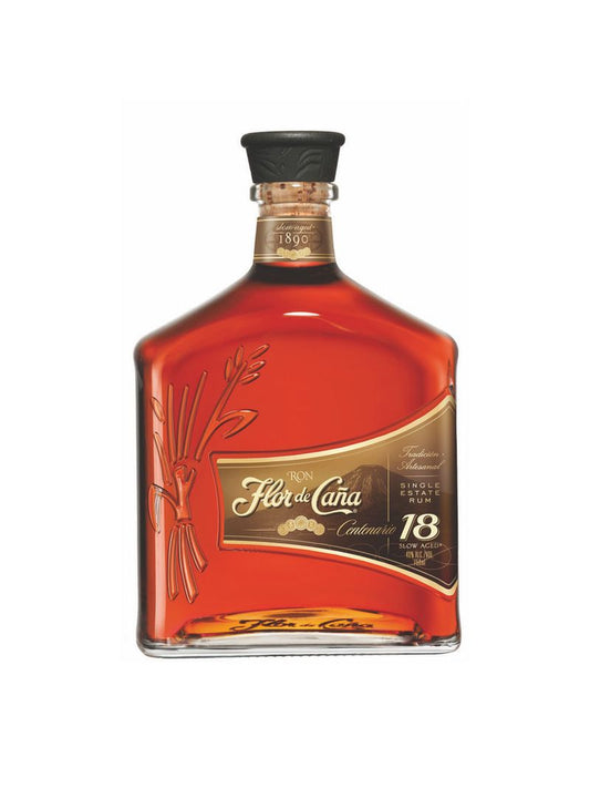Ron Flor De Caña Centenario Gold 18 Años 750 ml