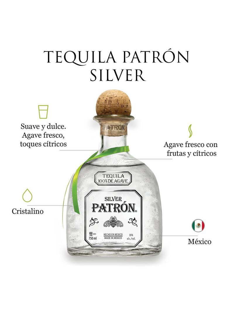 Tequila Patron Silver 750ml