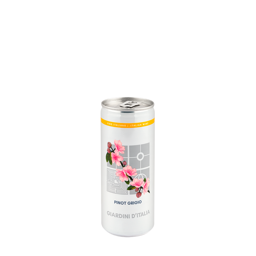Pinot Grigio Rubicone IGT, Vino en lata de 250 ml