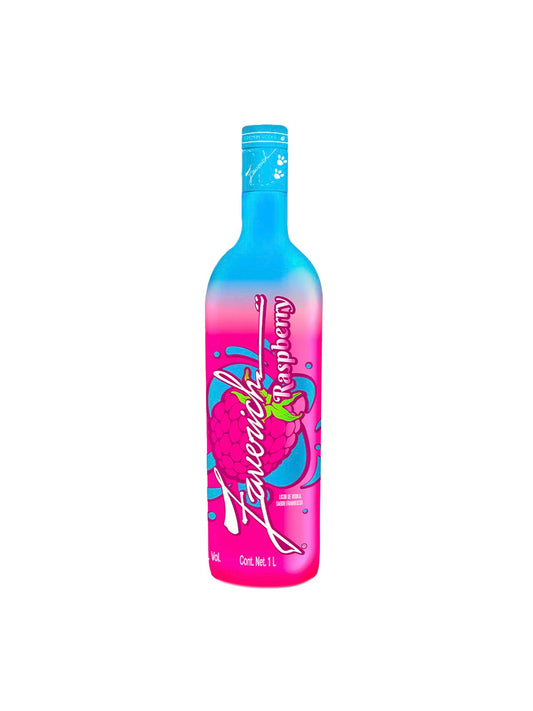 Licor De Vodka Zaverich Raspberry 1 L