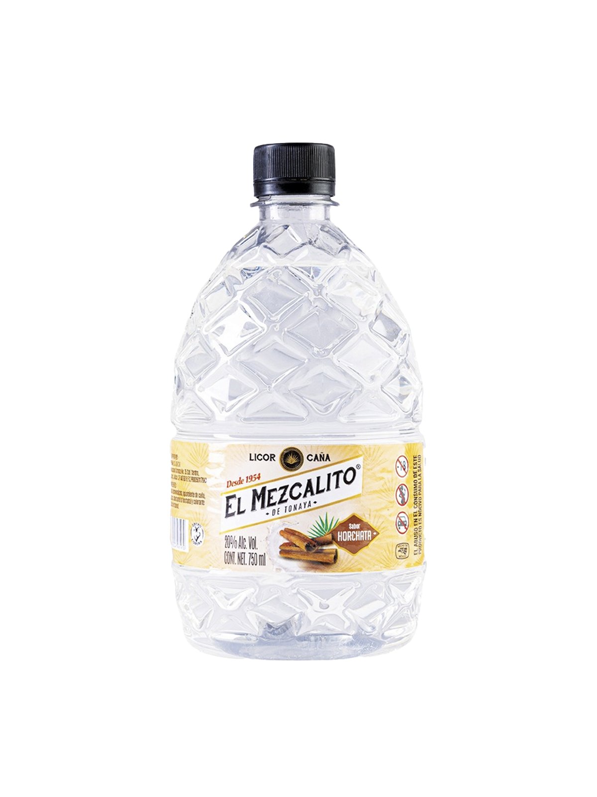 Licor De Caña El Mezcalito Horchata 750 Ml