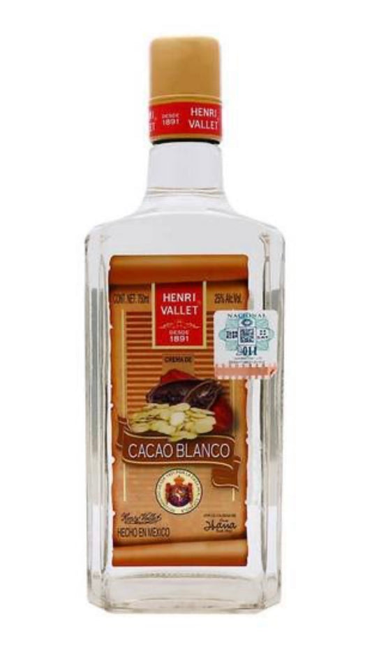 Henri Vallet Licor Cacao Blanco 750 ml