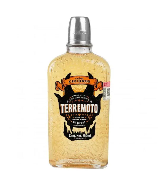 Licor de Tequila Terremoto sabor churros 750ml