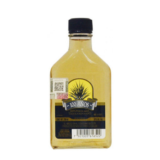 TEQUILA CIEN AÑOS AZUL REPOSADO 200 ML