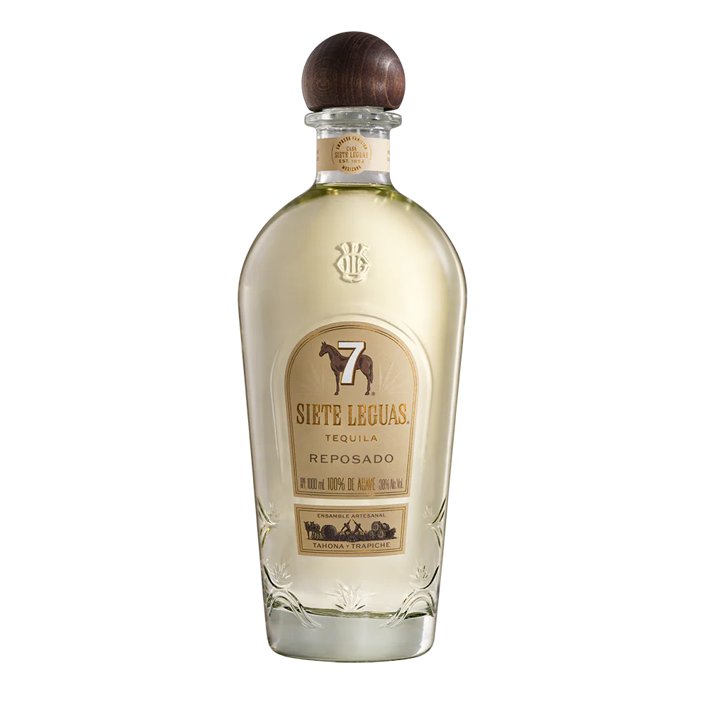 TEQUILA 7 LEGUAS REPOSADO 1000ML