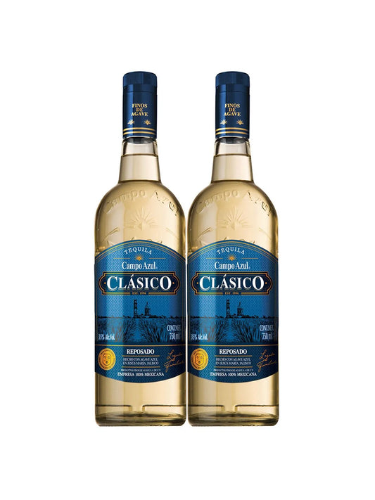 Tequila Campo Azul Rep Clasico (2X1) 750ml