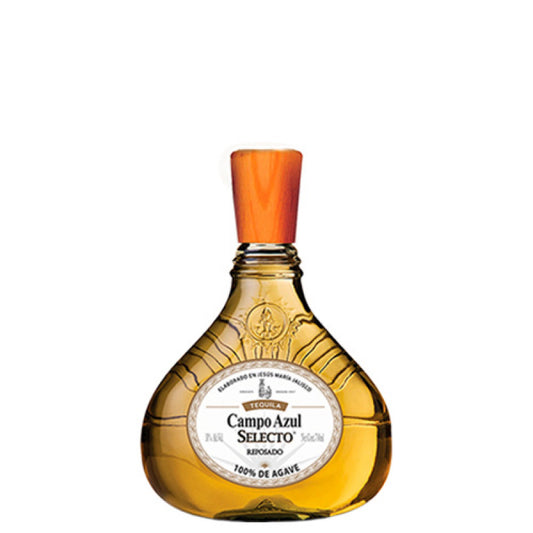 TEQUILA CAMPO AZUL SELECTO REPOSADO 200 ML