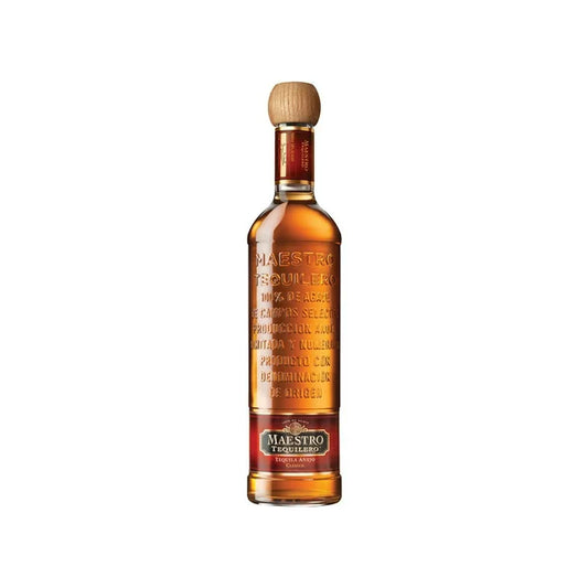 Tequila Maestro Tequilero añejo clásico 750 ml