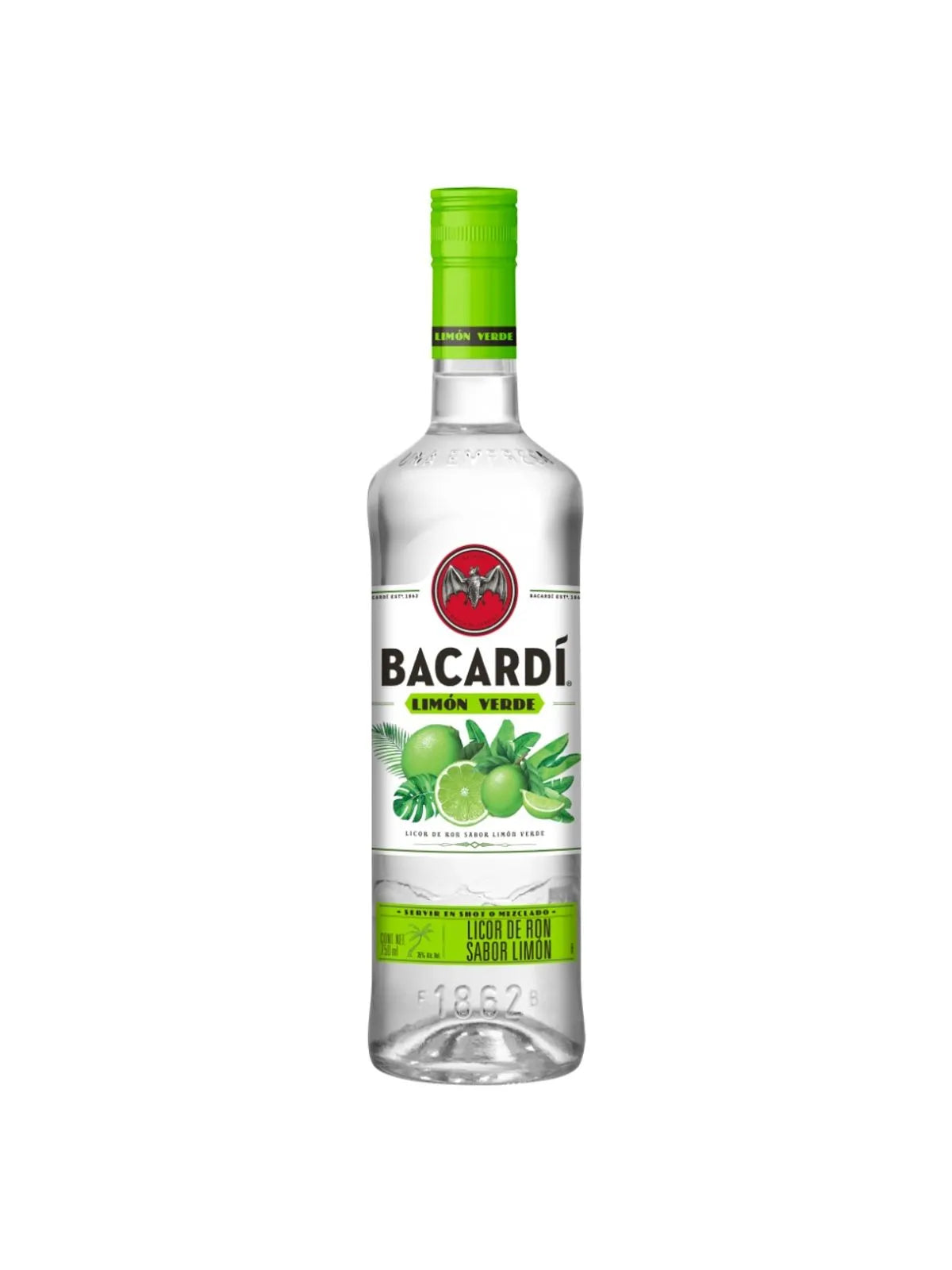 Licor Bacardi De Ron Limon Verde 750ml