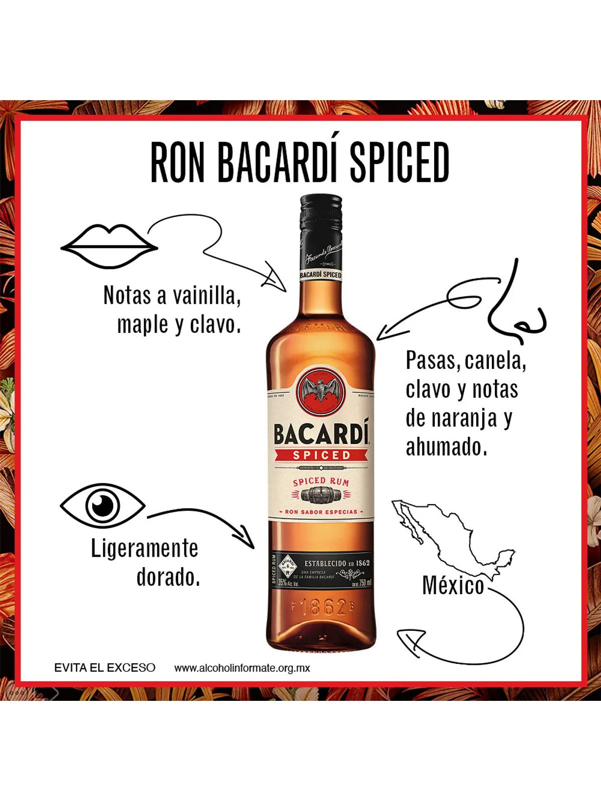 Ron Bacardi Spiced 750 ml
