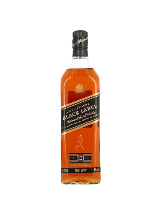 Whisky Johnnie Walker Black 12 Años 1 L