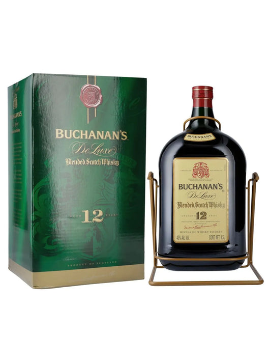Edición especial: Whisky Buchanans 12 Años 4.5 L con Columpio