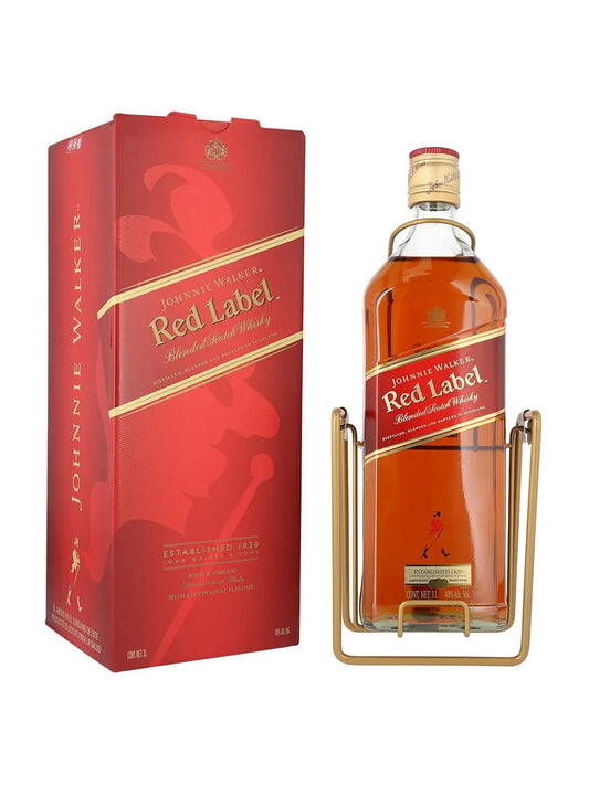 Whisky Johnnie Walker Red Label 3 L con Columpio