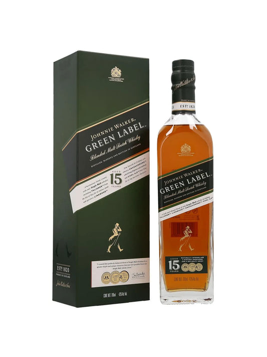 Whisky Johnnie Walker Green Label 15 años 700 ml