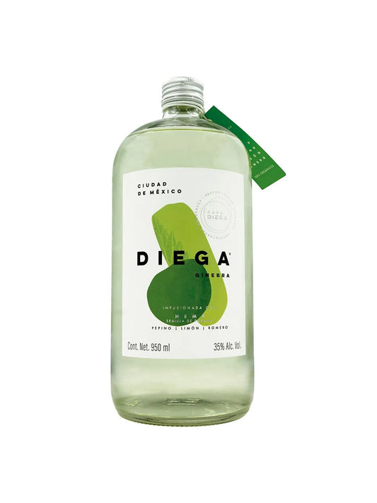 Ginebra Diega Verde 950 ml