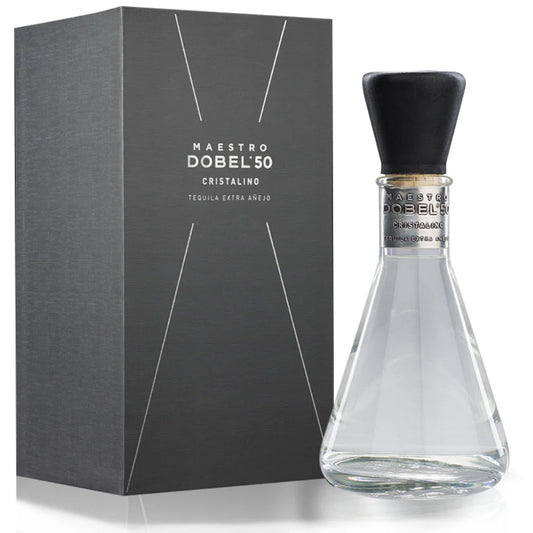 Tequila Maestro Dobel 50 Extra Añejo Cristalino 750 ml