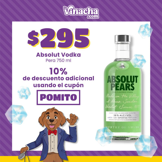 Vodka Absolut Pera 750ml